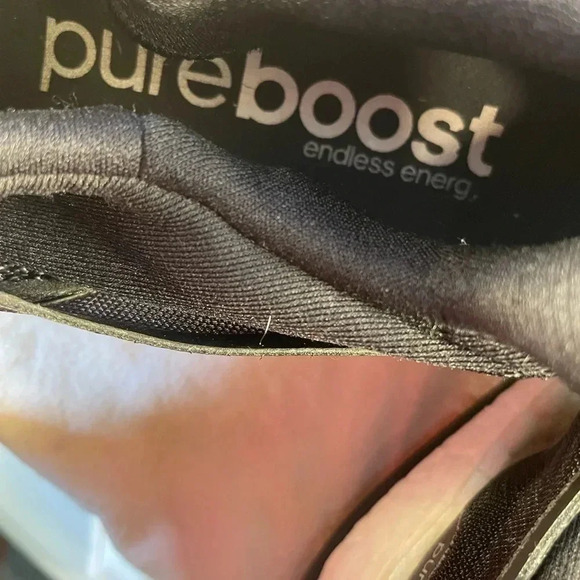 Adidas Pure Boost Black Size 7.5 - Picture 11 of 12